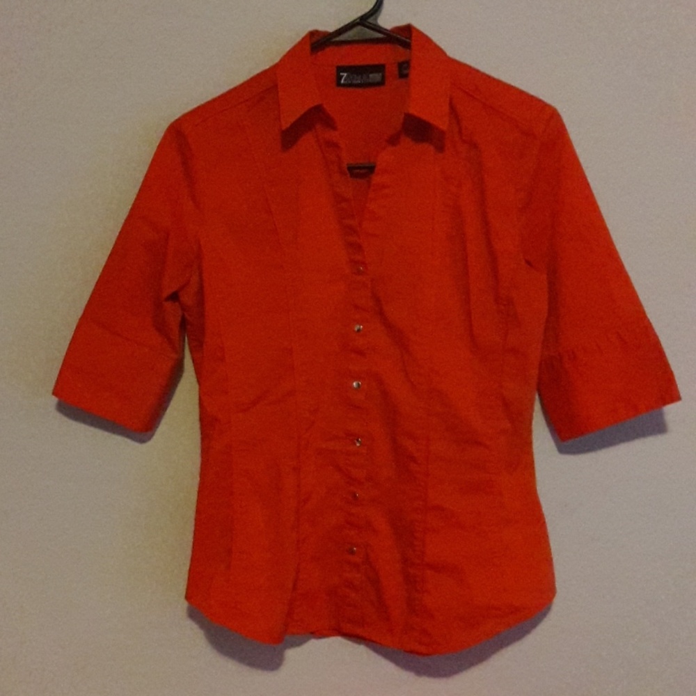 New York & Company Collared Dress Top